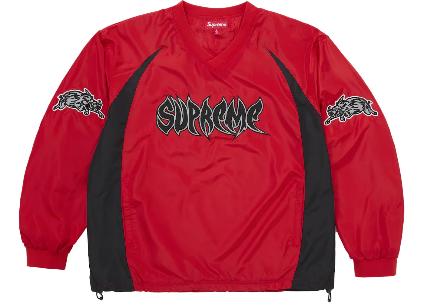 Мужской пуловер с принтом Warthog Warm Up Supreme, Red
