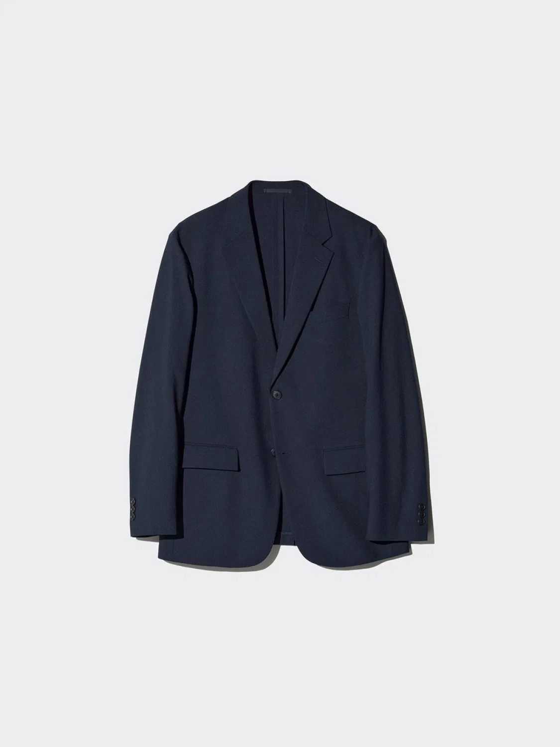 Куртка быстросохнущая эластичная легкая Uniqlo, темно-синий
