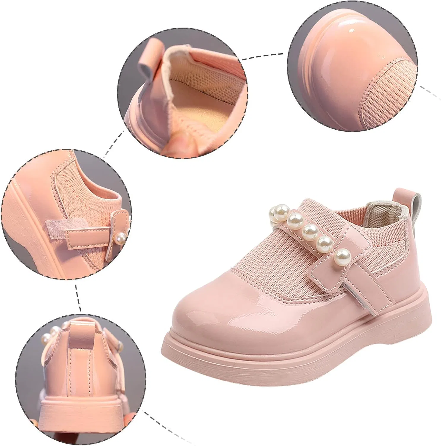 Детские зимние сапоги для девочек с широкой колодкой, модель Extra Wide Snow Boots, бренд, Pink — фото 2
