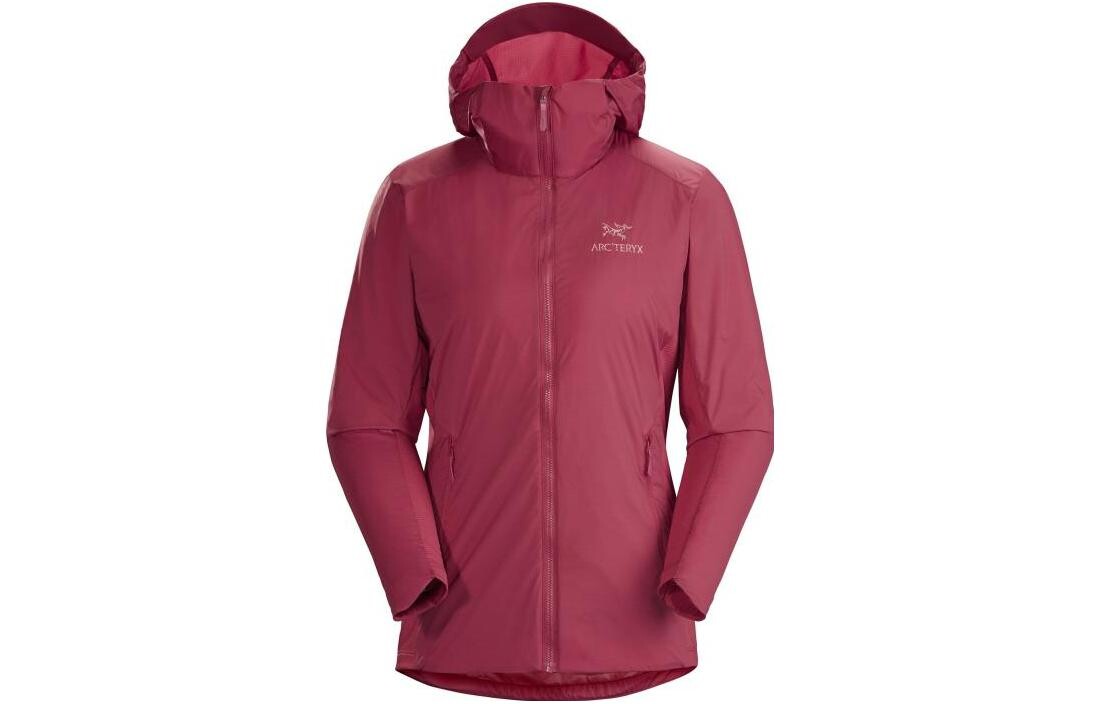 Куртка женская Arcteryx Atom Series на молнии, зеленый