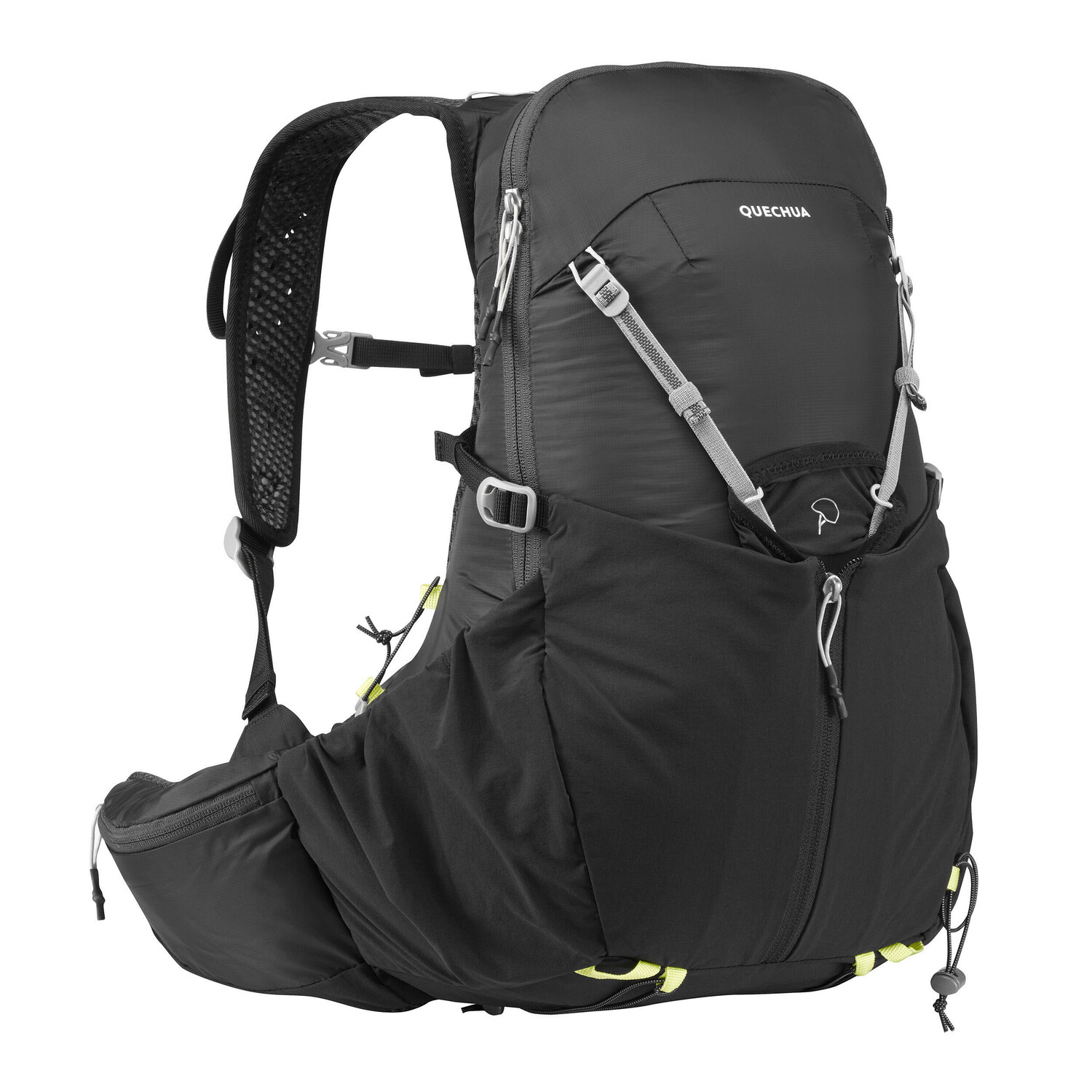 

Рюкзак сверхлегкий 17 л Quechua FH500 Fast, черный