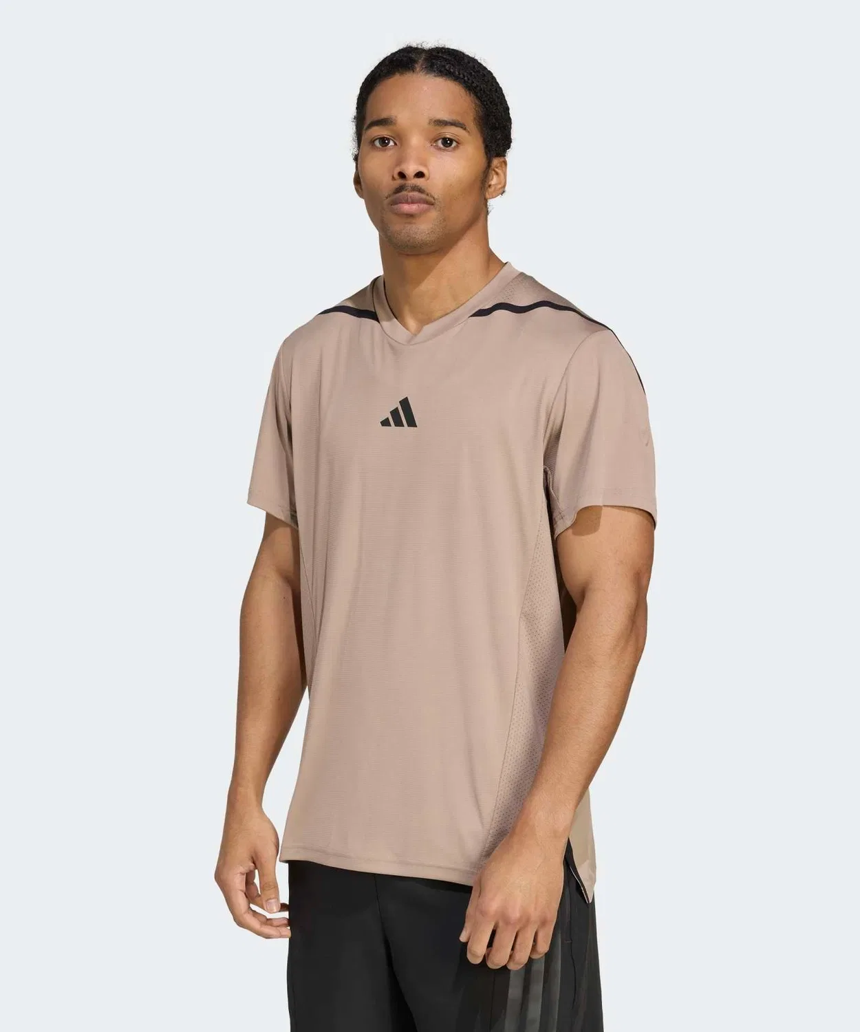 Мужская футболка с принтом Designed for Training Adidas, Brown