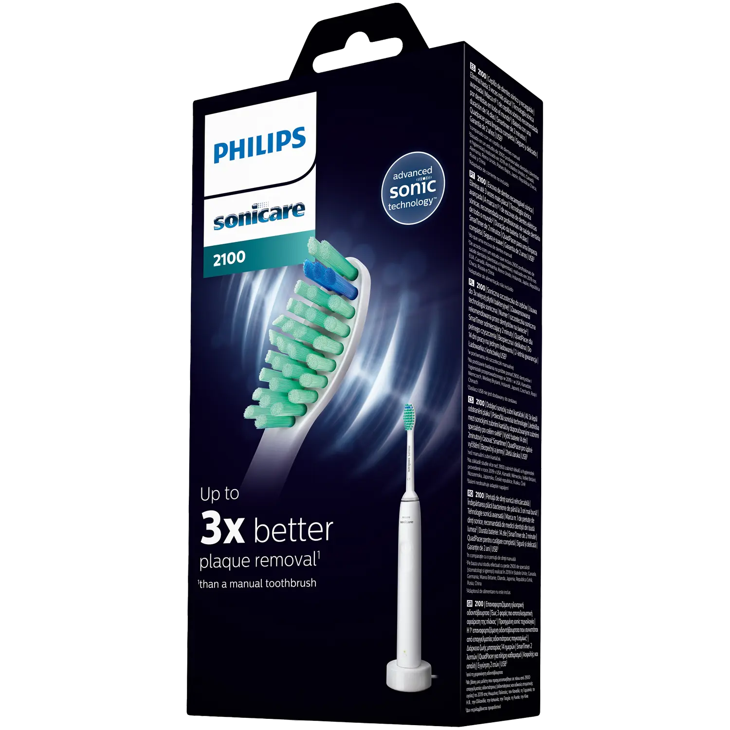 

Philips Sonicare HX3651/13 звуковая зубная щетка, 1 шт.