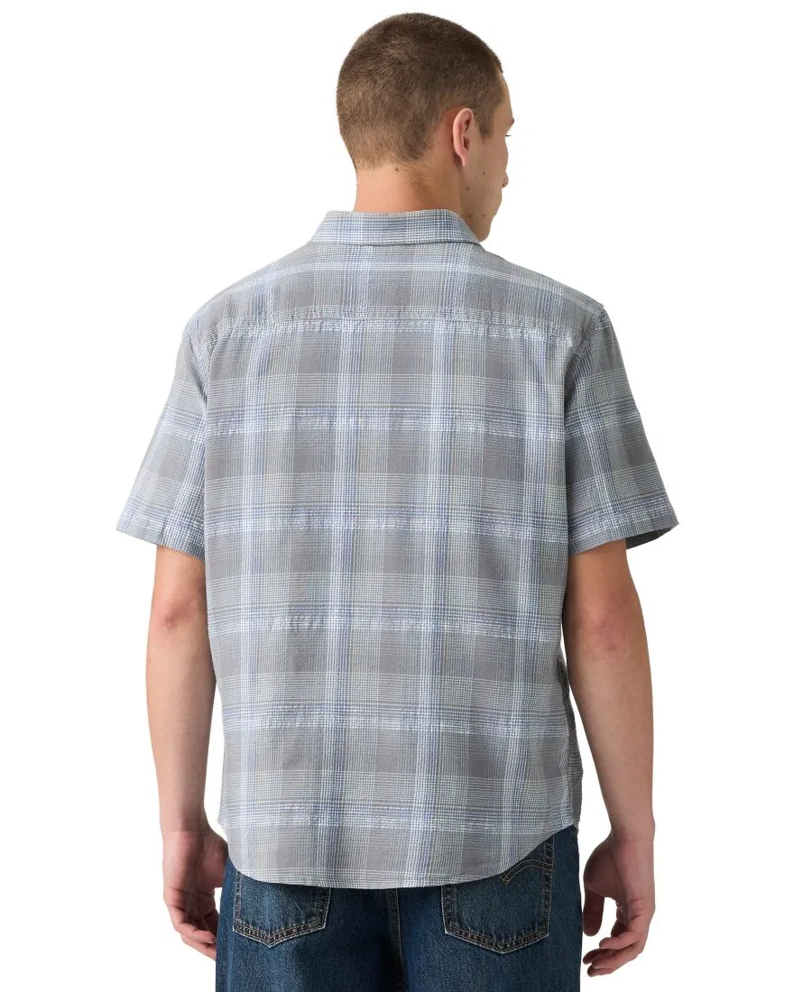 Рубашка с воротником на пуговицах, с коротким рукавом, классическая Levi's, Bennet Plaid — фото 3