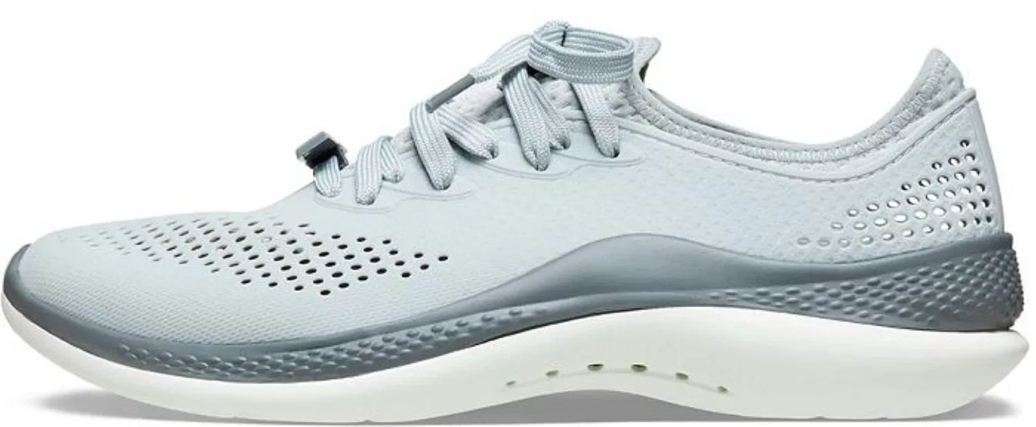 Детские кроссовки для мальчиков с технологией LiteRide Crocs Literide 360 Pacer M, Light Grey Slate Grey — фото 3