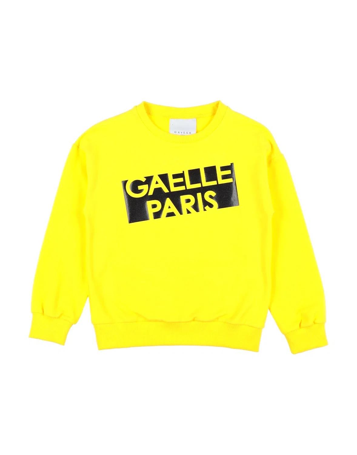 Детский свитшот для девочек хлопковый Gaëlle Paris, желтый