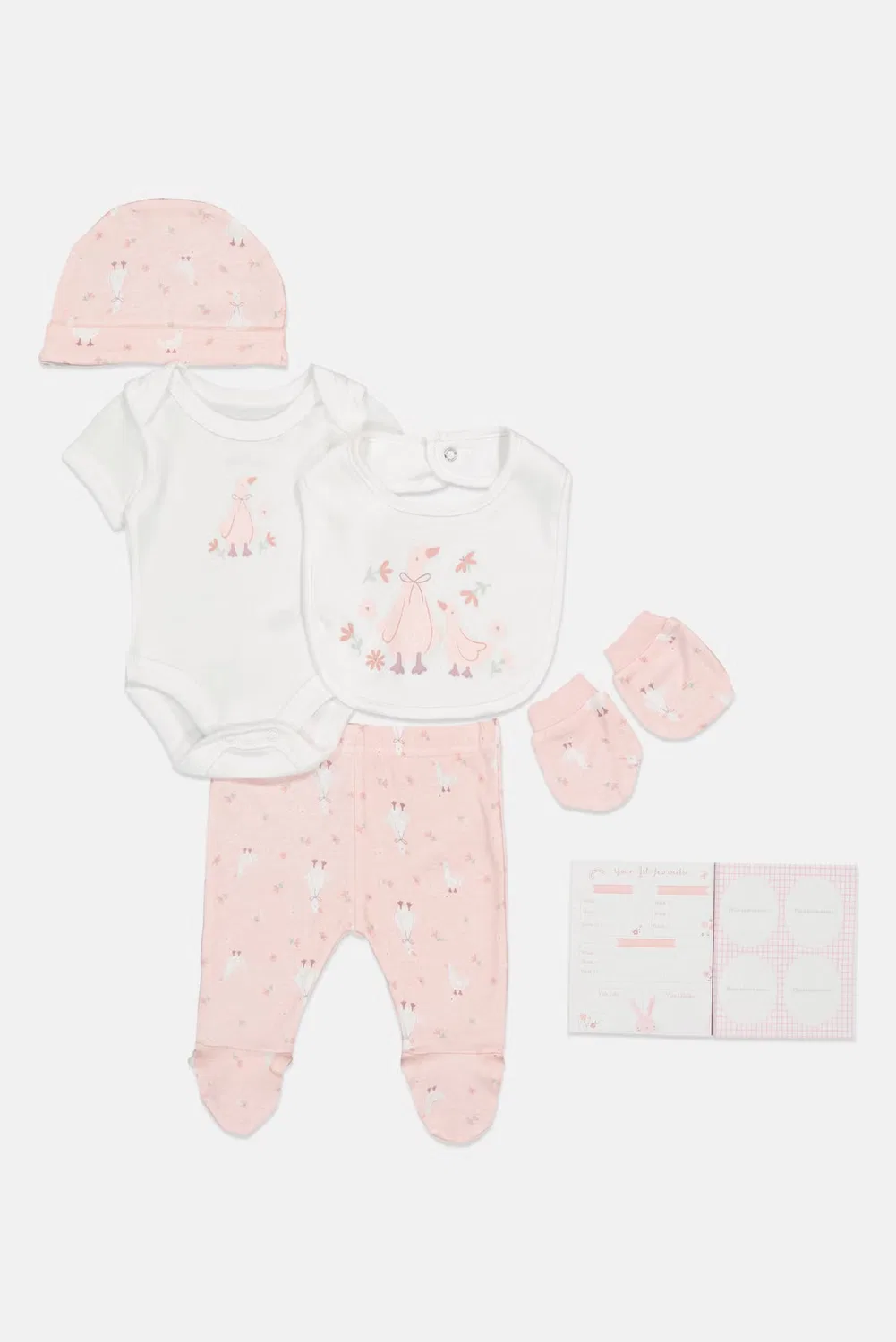 Комплект детской одежды из 5 предметов Rock-A-Bye Baby Boutique, разноцветный — фото 3