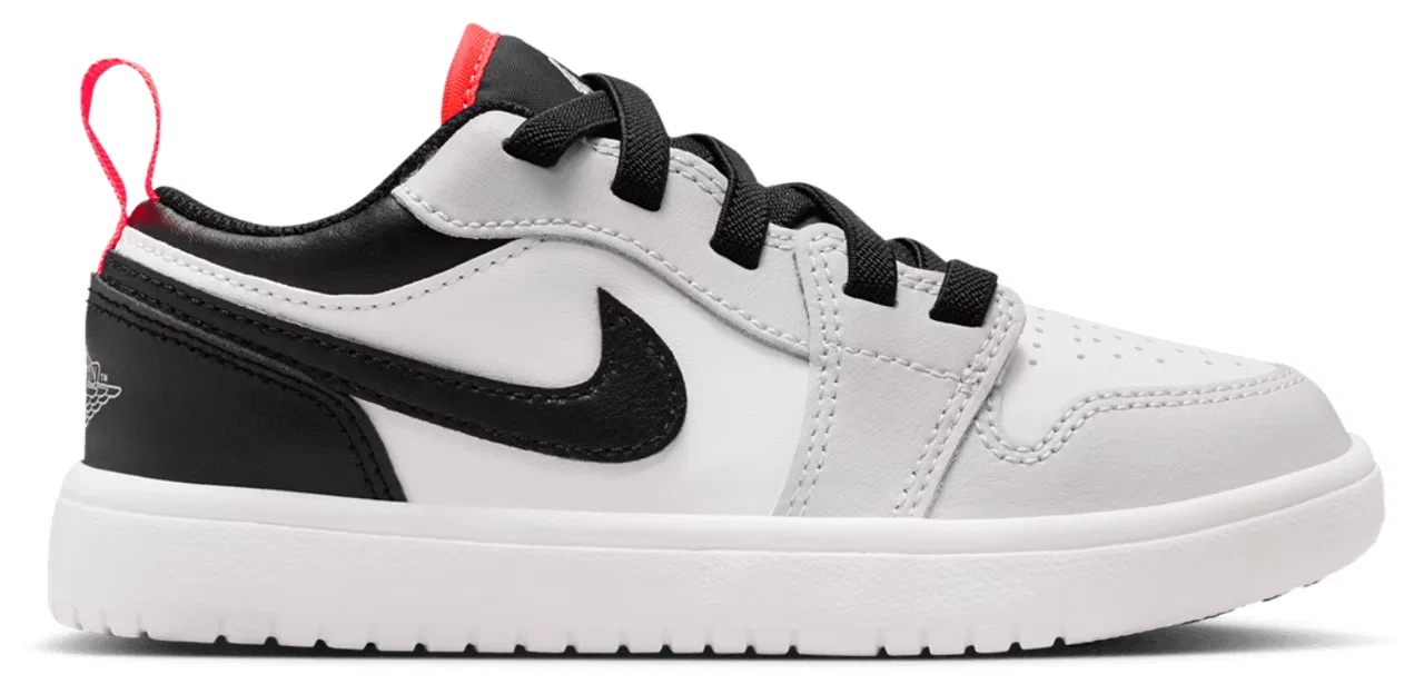 Кроссовки для мальчиков AJ 1 Low Jordan, цвет Black/Summit White/Grey