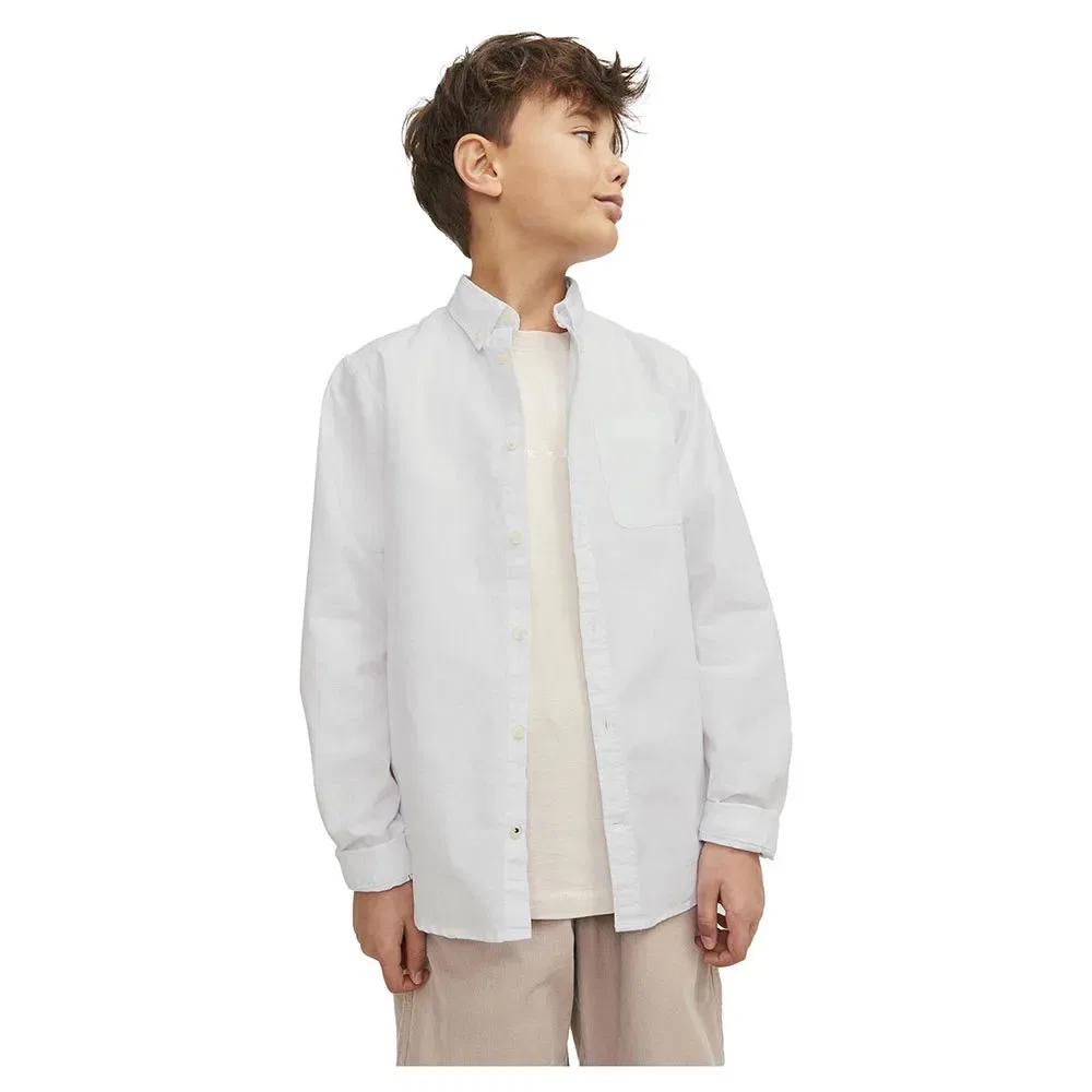 Рубашка с длинным рукавом Eoxford Jack & Jones, белый