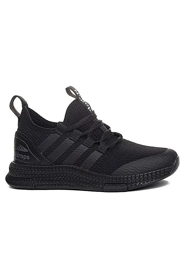 Детские спортивные кроссовки для девочек с сеткой Mesh, Callibron, Black — фото 3