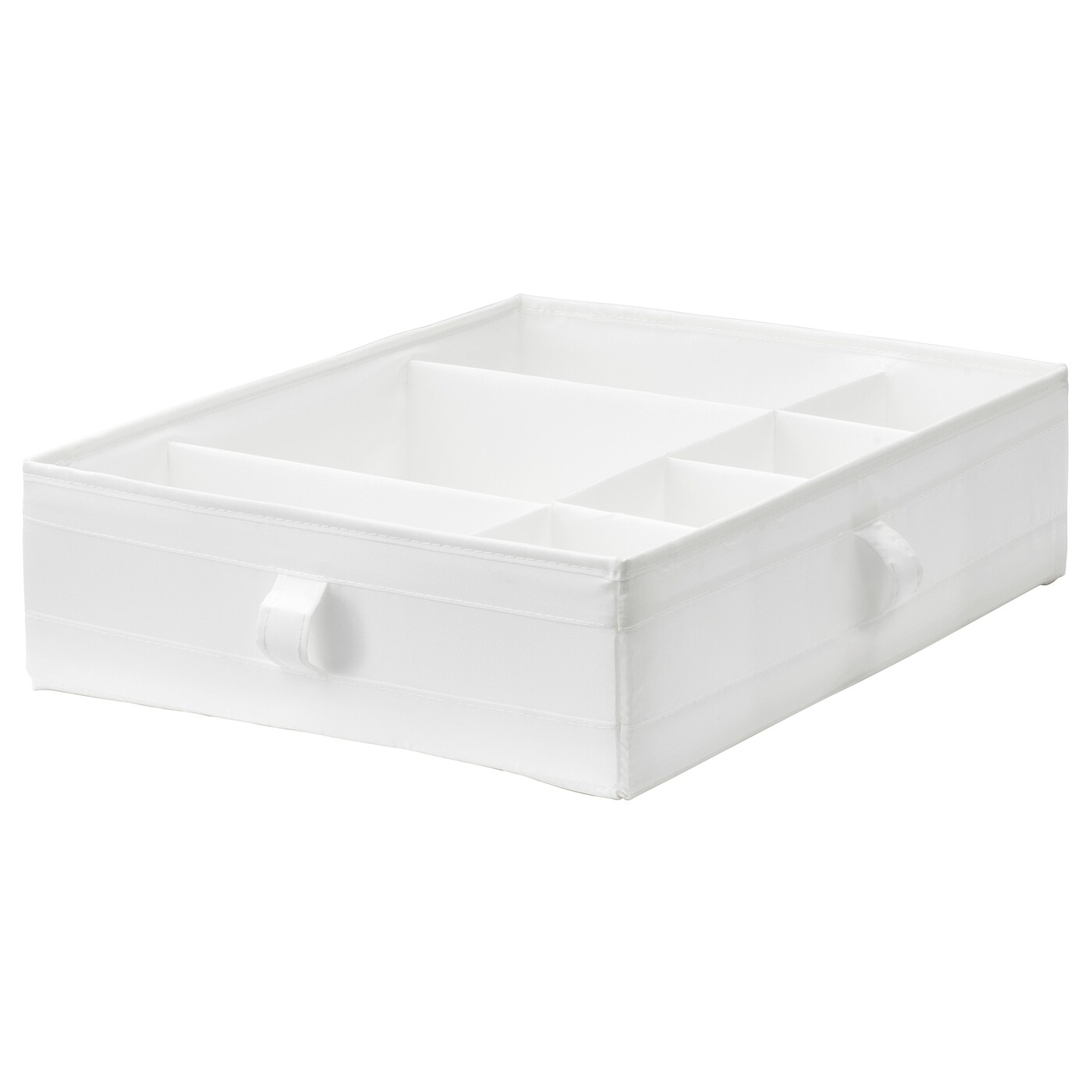 

SKUBB СКУББ Ящик с отделениями, белый, 44x34x11 см IKEA