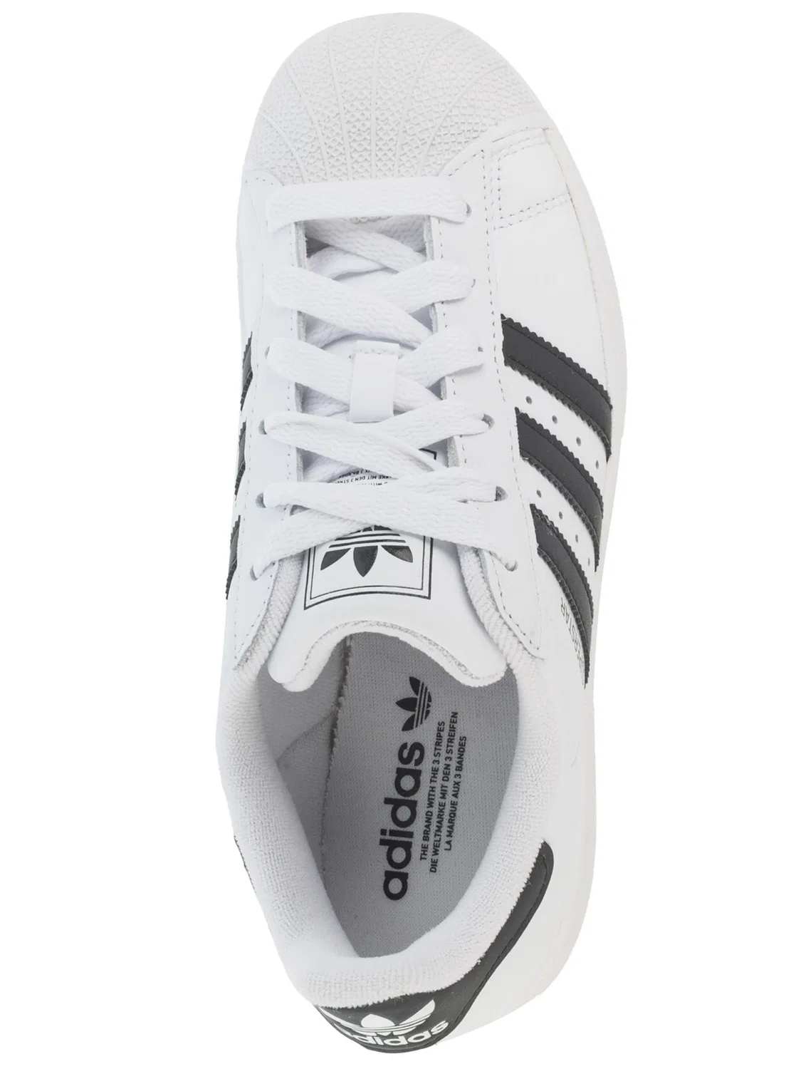 Кроссовки Adidas Originals Superstar II J белого цвета — фото 4
