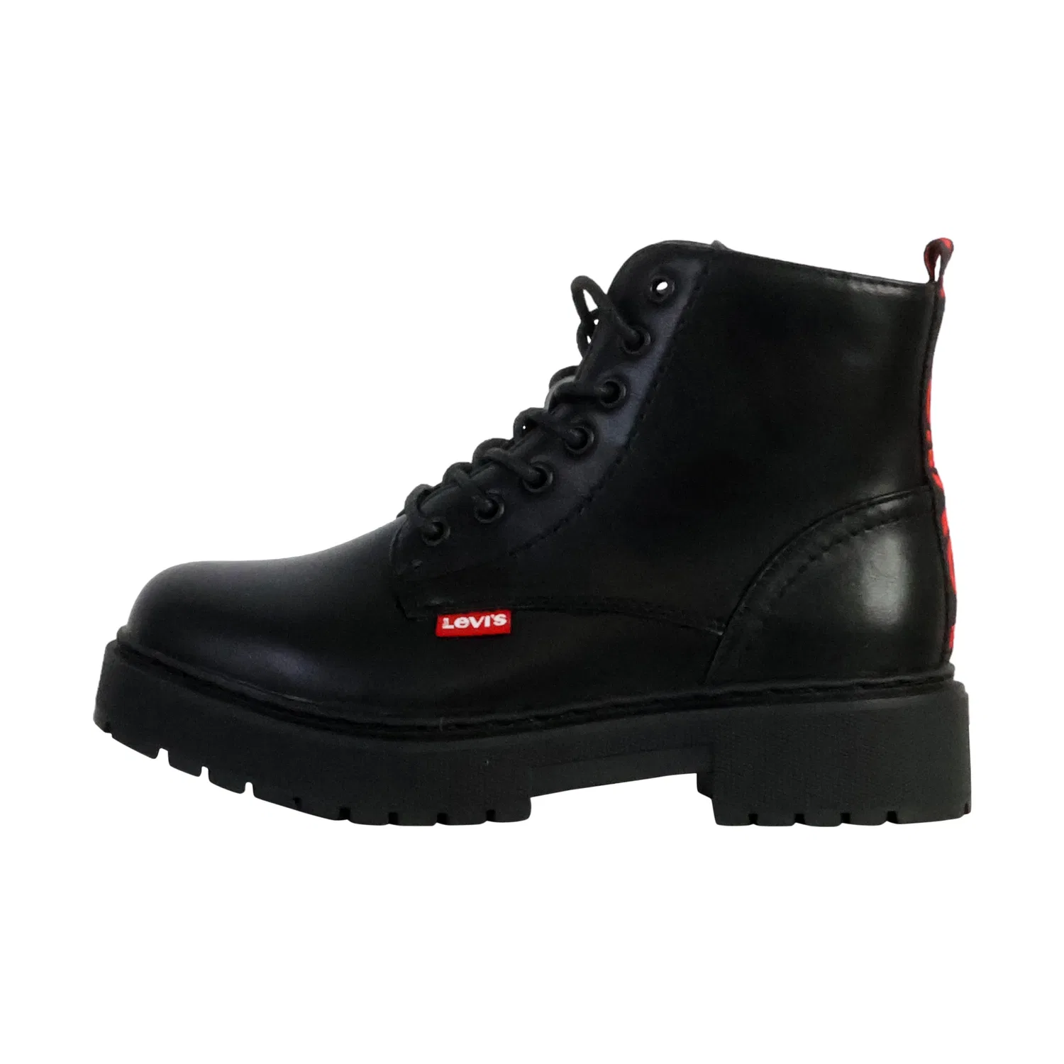 Ботинки детские шнурованные Cherry Levi'S, черный
