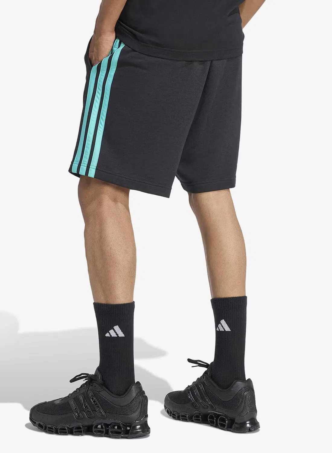Шорты с регулируемым шнурком Mer dna sho Adidas, черный — фото 2