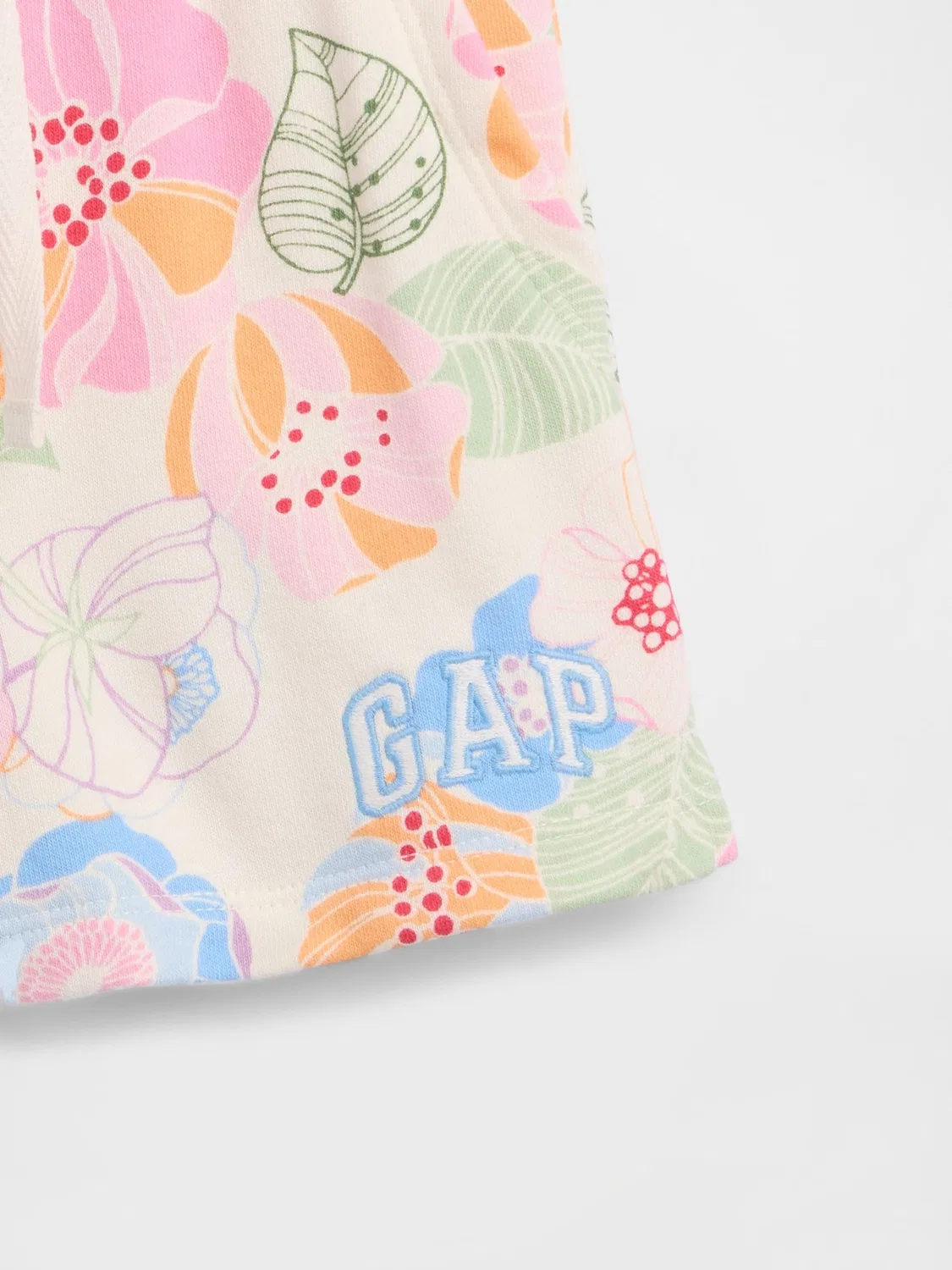 Шорты с принтом, модель Pull On Logo Gap, Bright Floral — фото 3