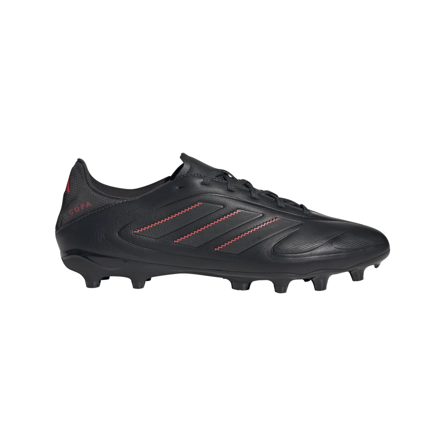 Мужская футболка с коротким рукавом Columbus Crew Local Warp Pre-Game Adidas, Black Carbon Glossy Red — фото 3