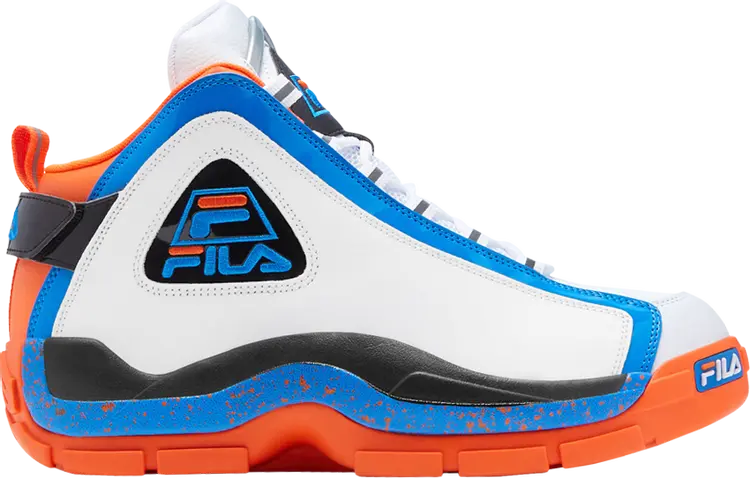 

Кроссовки Grant Hill 2 White Blue Orange, белый