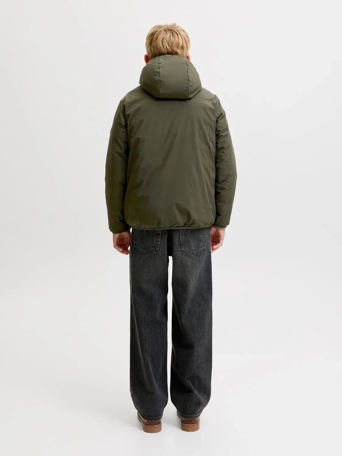 Зимняя куртка-пуховик Jjebrooklyn Jack & Jones Junior, розовый — фото 3