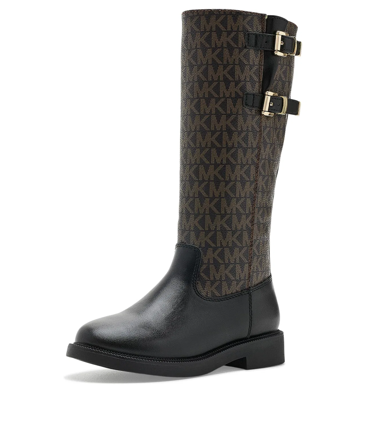 Ботинки Abigail Buckle (для маленьких и больших детей) Michael Michael Kors Kids, Brown — фото 2