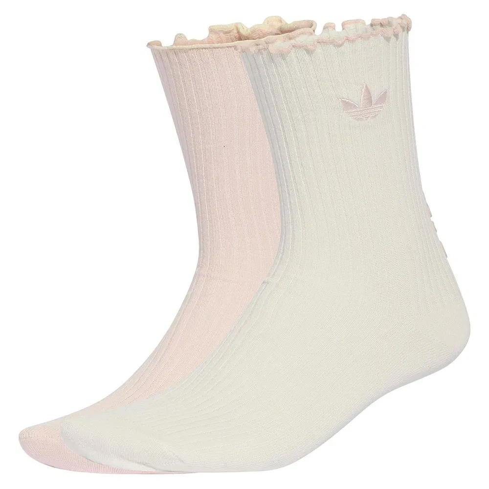 Носки с рюшами Adidas Originals, белый