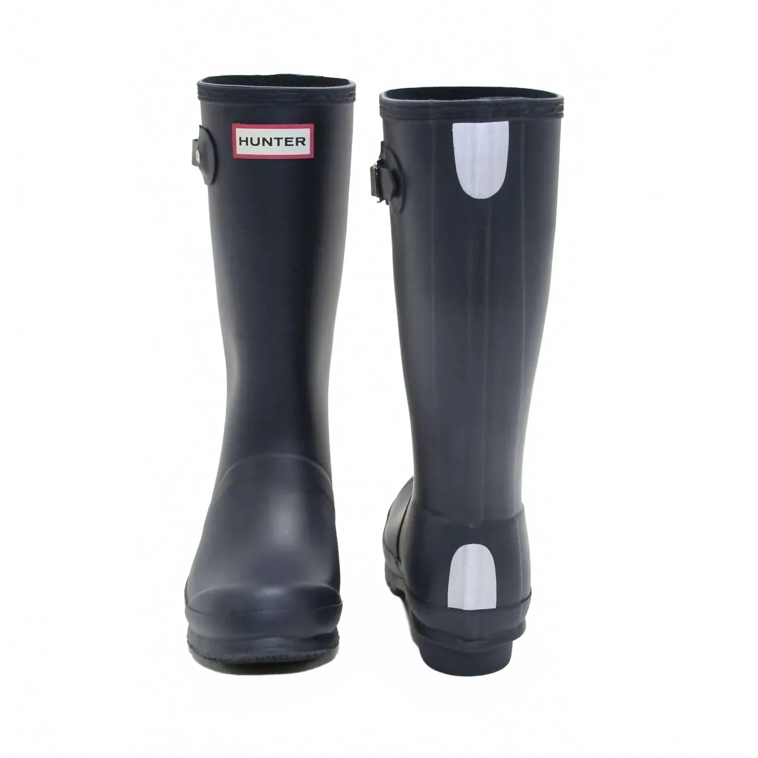 Детские резиновые сапоги для девочек непромокаемые Original Rain Boot Hunter, темно-синий — фото 4