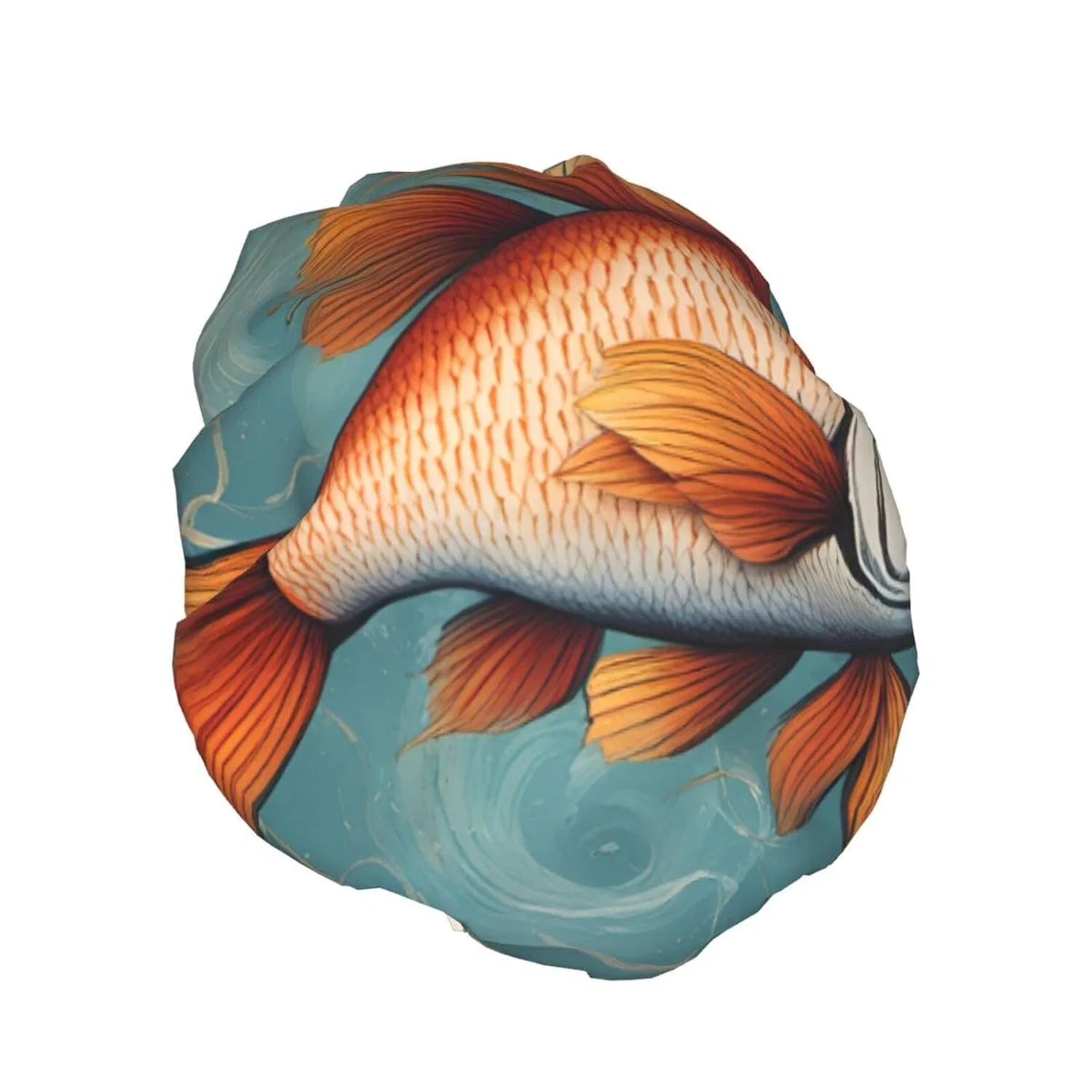 Шапочка для душа с принтом Fish, Anceky, 1 шт, Black — фото 2