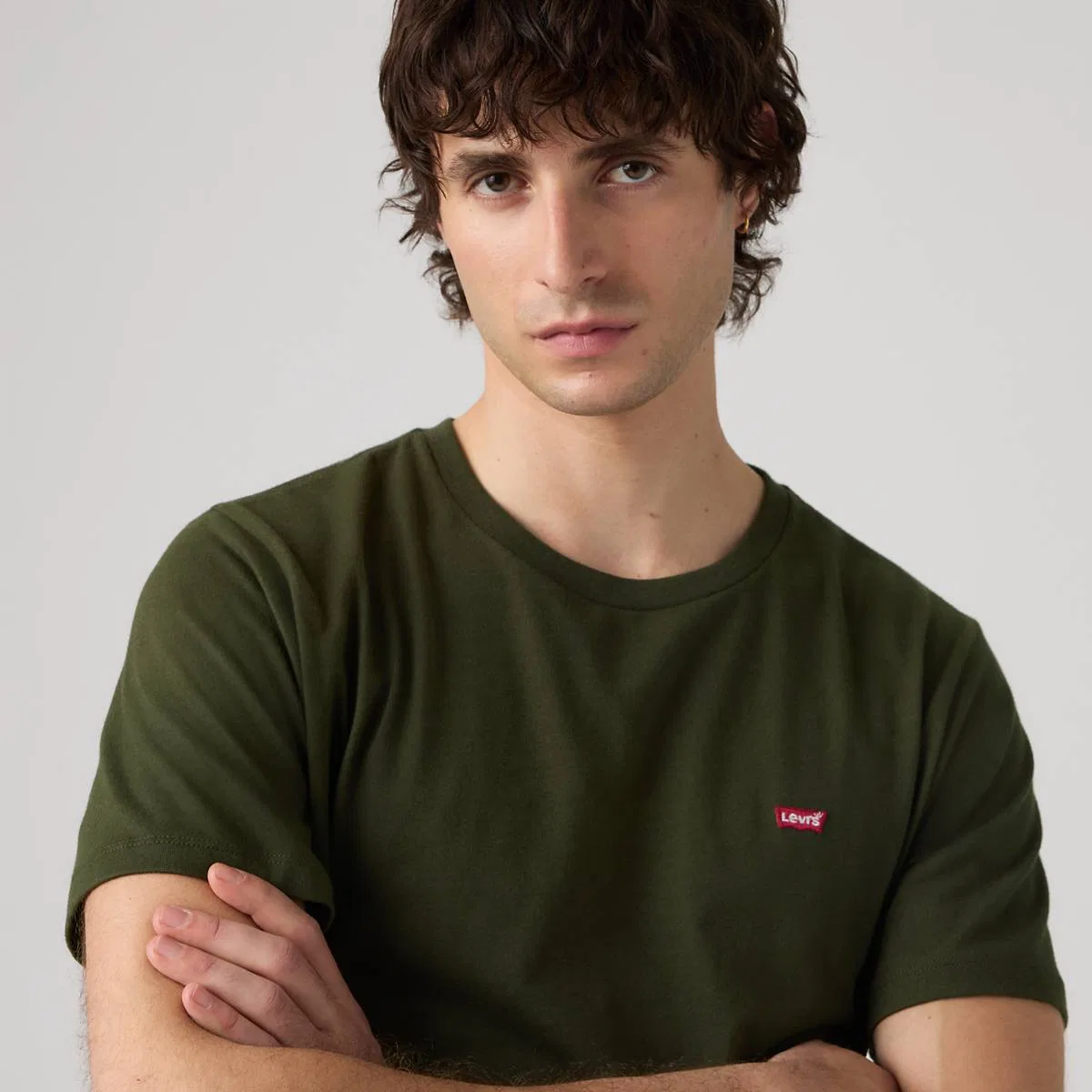 Классическая фирменная футболка Levi's, Rosin - Black — фото 2