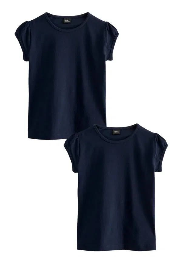 Футболка хлопок Basic T-shirt Next Navy blue, темно-синий