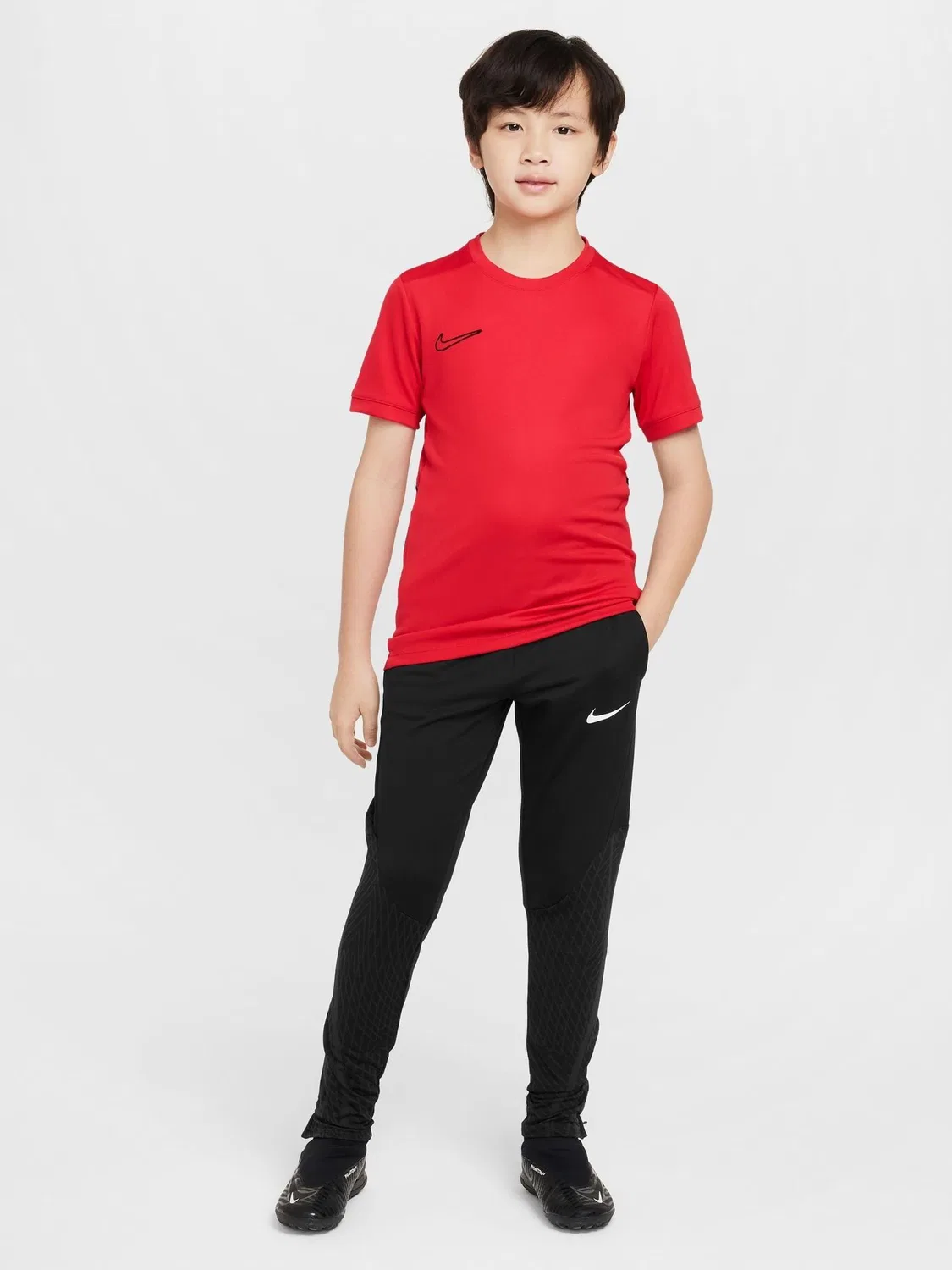 Футболка футбольная Dri-FIT Academy 25 Nike, University Red — фото 2