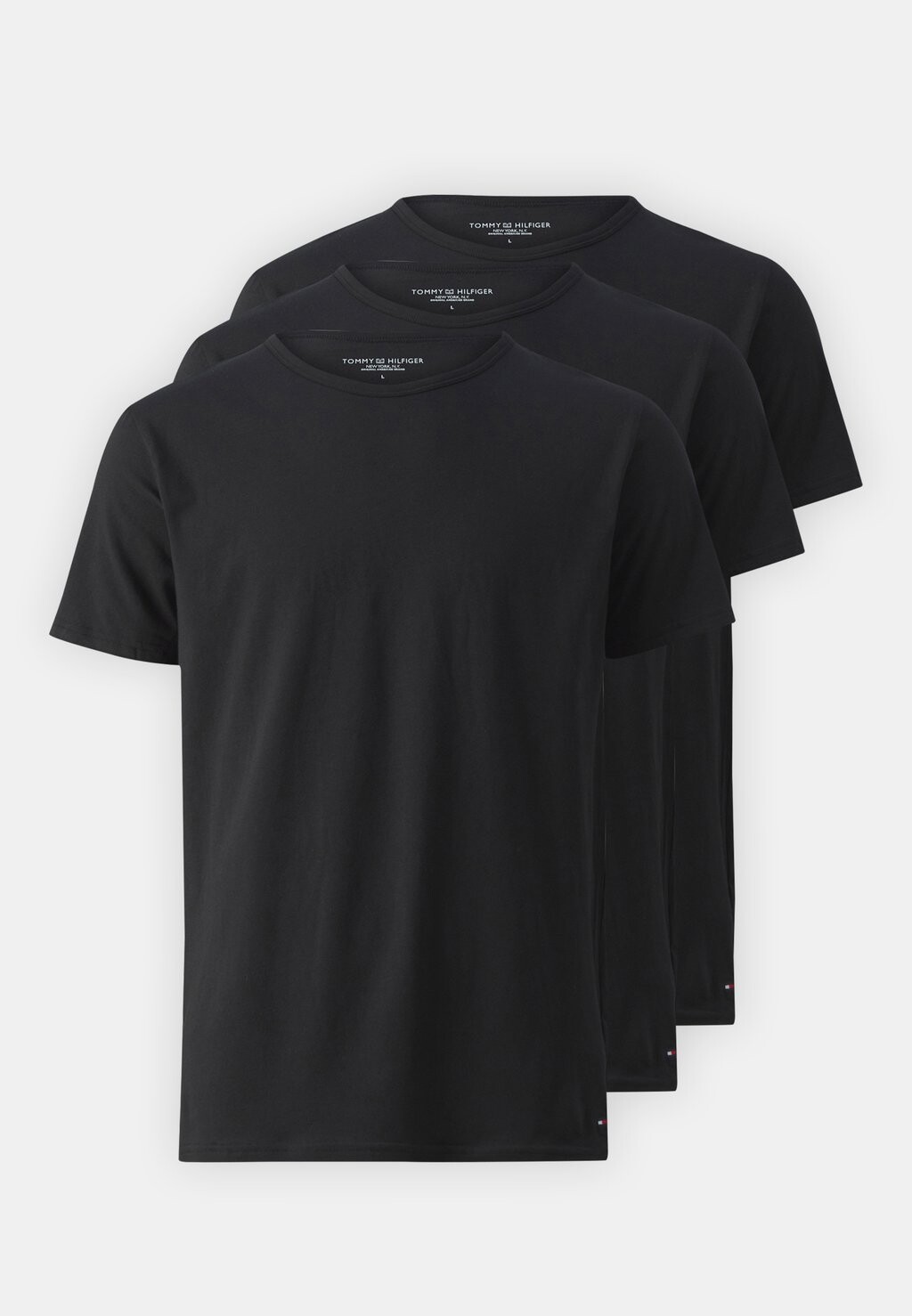 

Верх пижамы STRETCH TEE 3PACK Tommy Hilfiger, черный