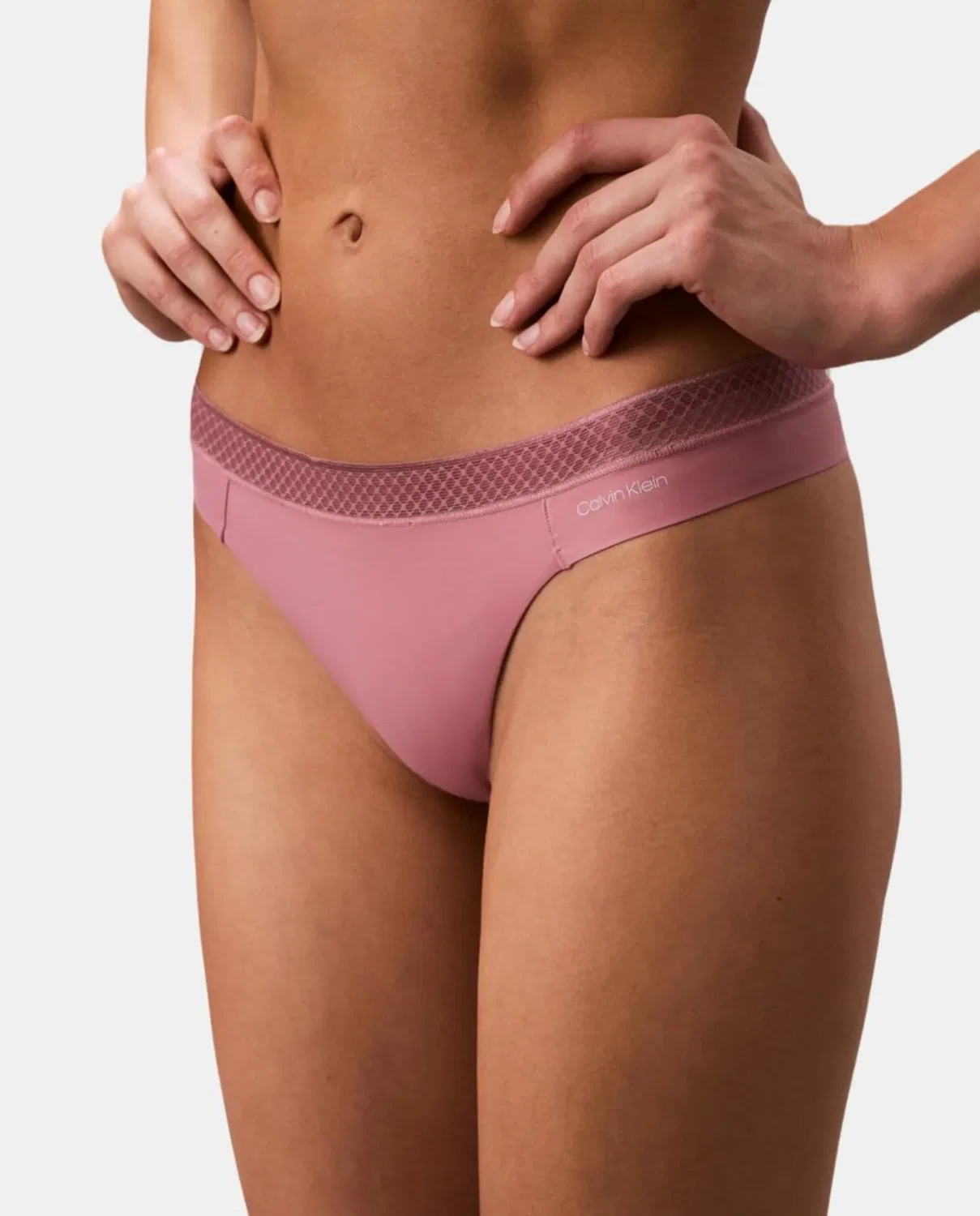 Женские танга с кружевом Calvin Klein, Rosa