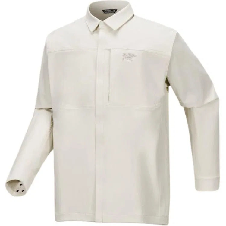 Мужская куртка с принтом Cronin Arcteryx, Driftwood White/Sea Salt