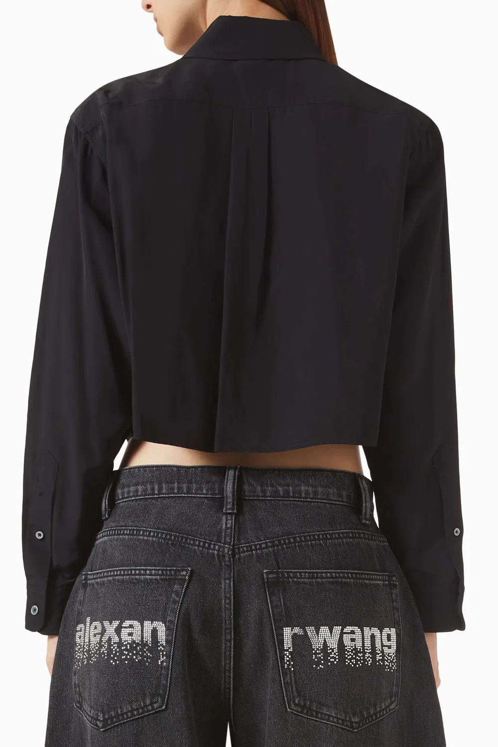 Рубашка укороченная Alexander Wang — фото 3