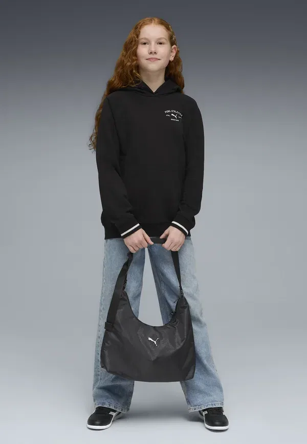 Худи свободного кроя Relaxed Hoodie Puma, черный