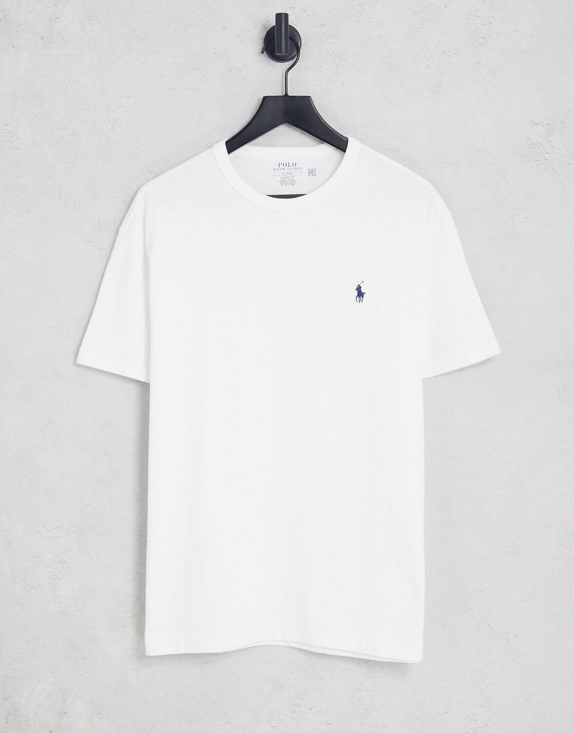 

Белая плотная футболка оверсайз Polo Ralph Lauren с логотипом в виде пони