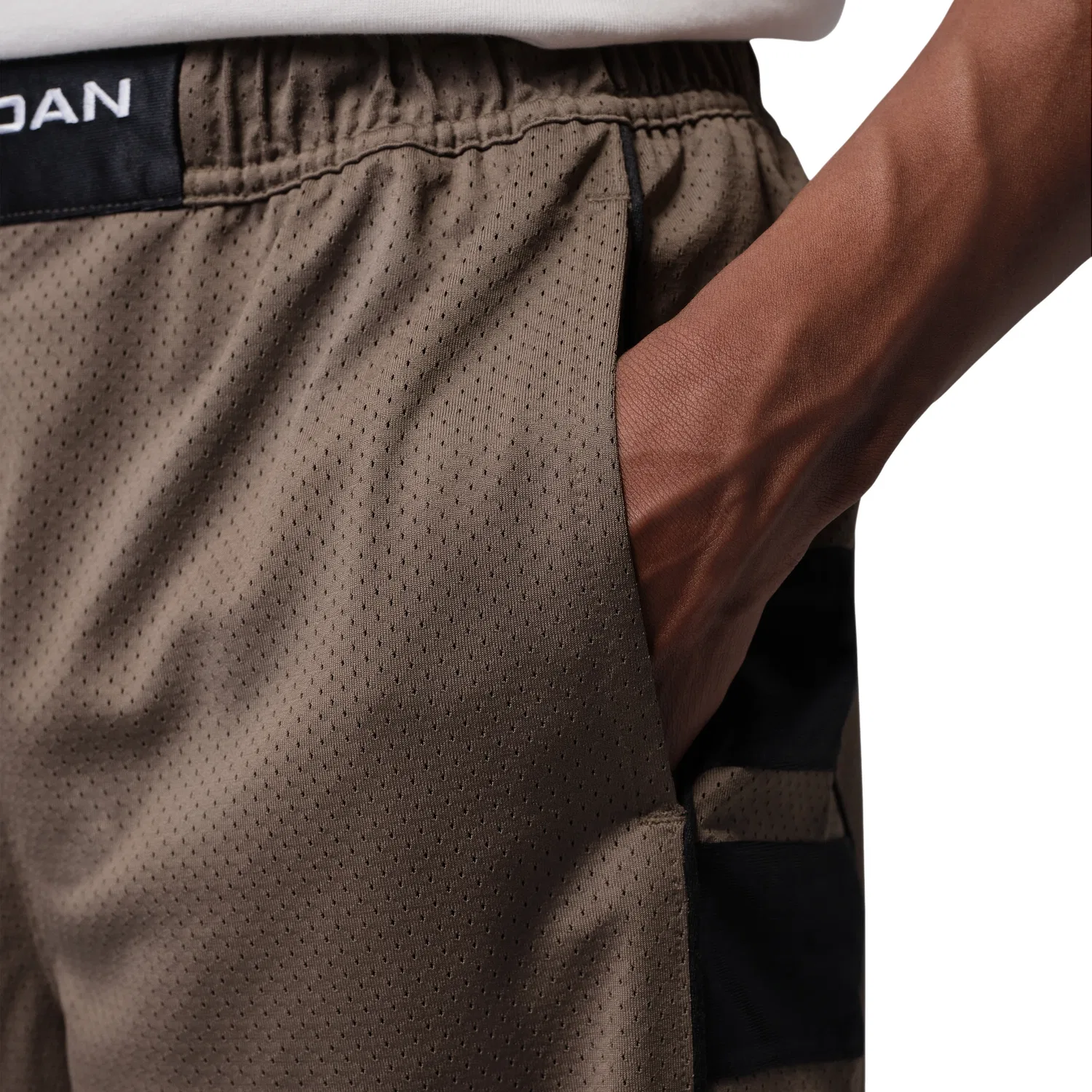 Мужские шорты Brooklyn Cat Scratch Shorts 'Palomino Black' Jordan, Palomino/Black — фото 3