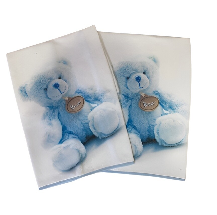 

Набор детских полотенец Almatex Bear Cotton, 40×55 см, 2 шт, лазурный