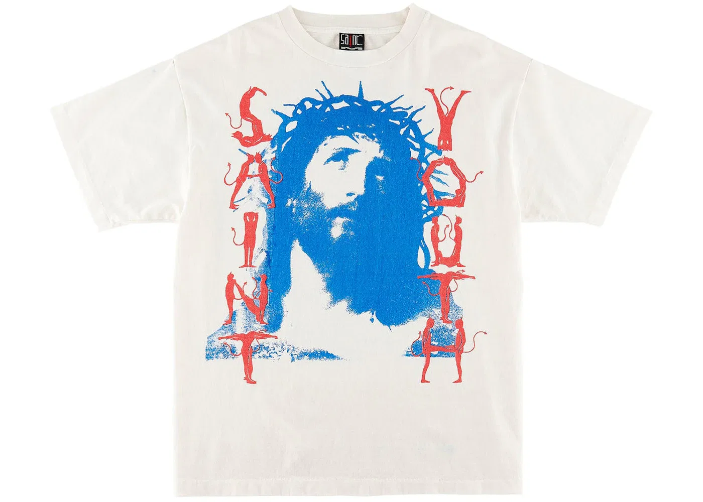 Детская футболка Saint Mxxxxxx ST Youth, Vintage White