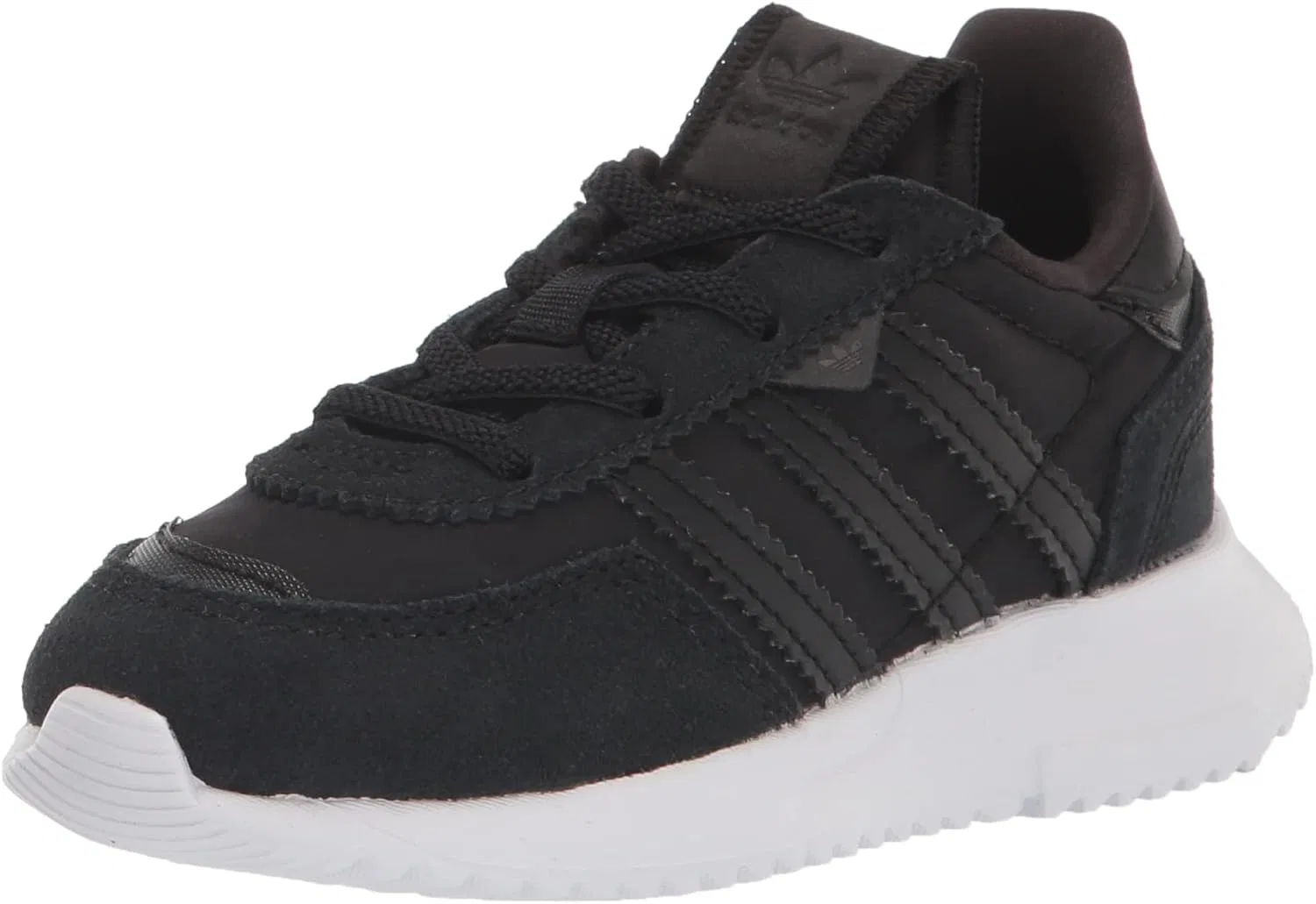 Детские кроссовки Retropy F2 для мальчиков Adidas, Black/Black/White