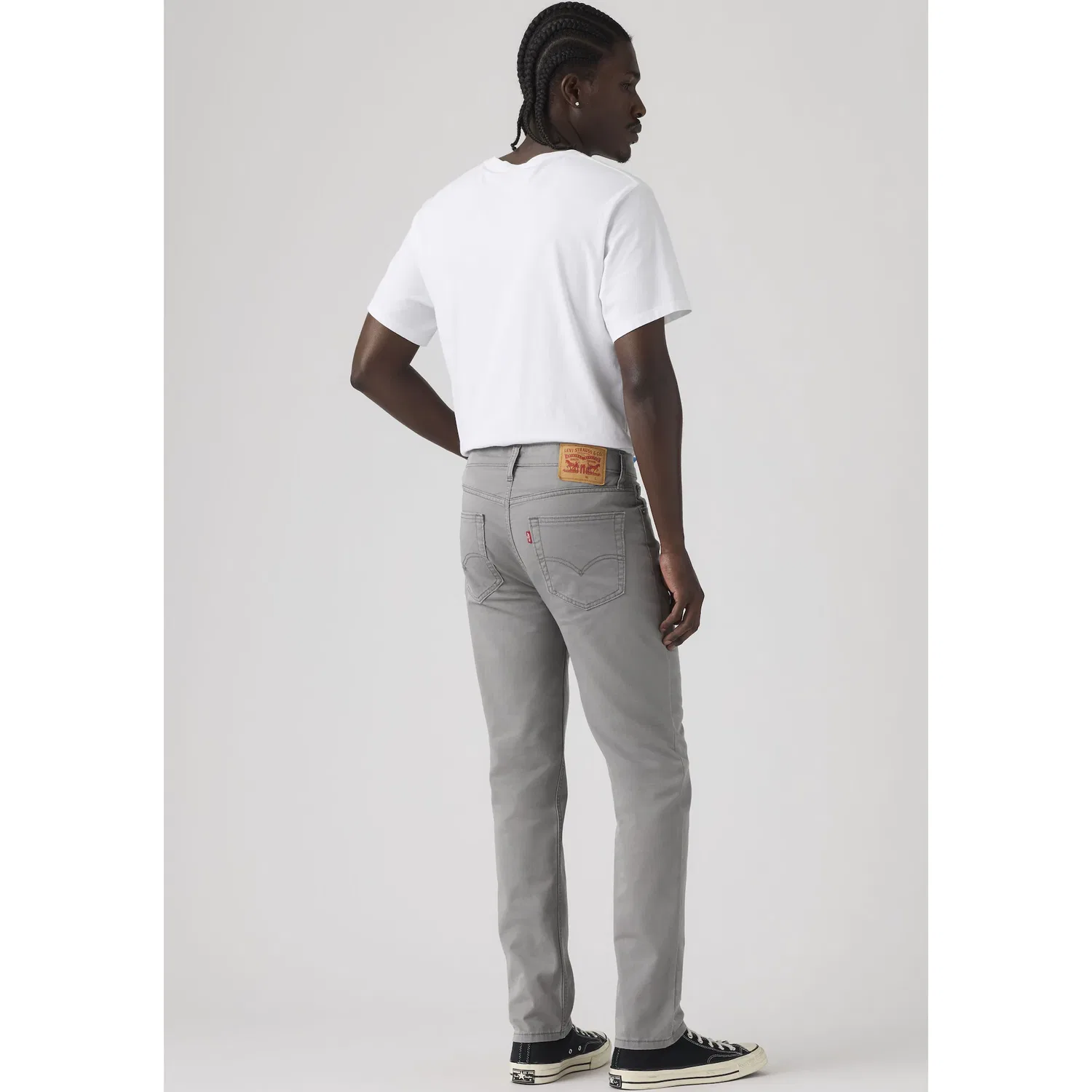 Мужские джинсы с зауженным кроем Levi's, Steel Gray — фото 4