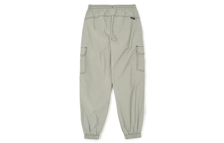 Детские карго-брюки для мальчиков с принтом SS24 Casual Pants Kids' MLB KIDS, Gray Green — фото 3