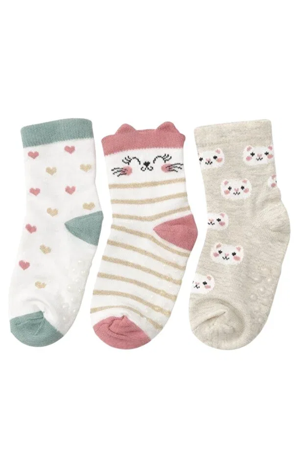 Детские носки для мальчиков хлопковые с принтом Just Socks, Çok Renkli