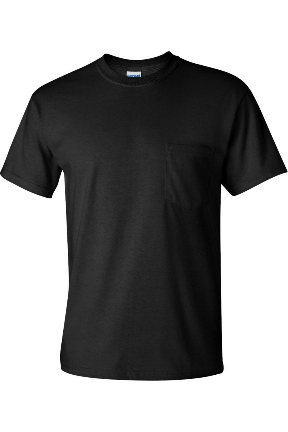 

Футболка Gildan Ultra Cotton с карманом, черный