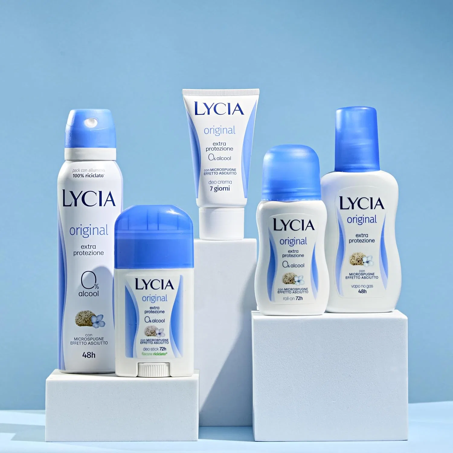 Дезодорант-стик с микрогубками Lycia Original, 40 мл — фото 4