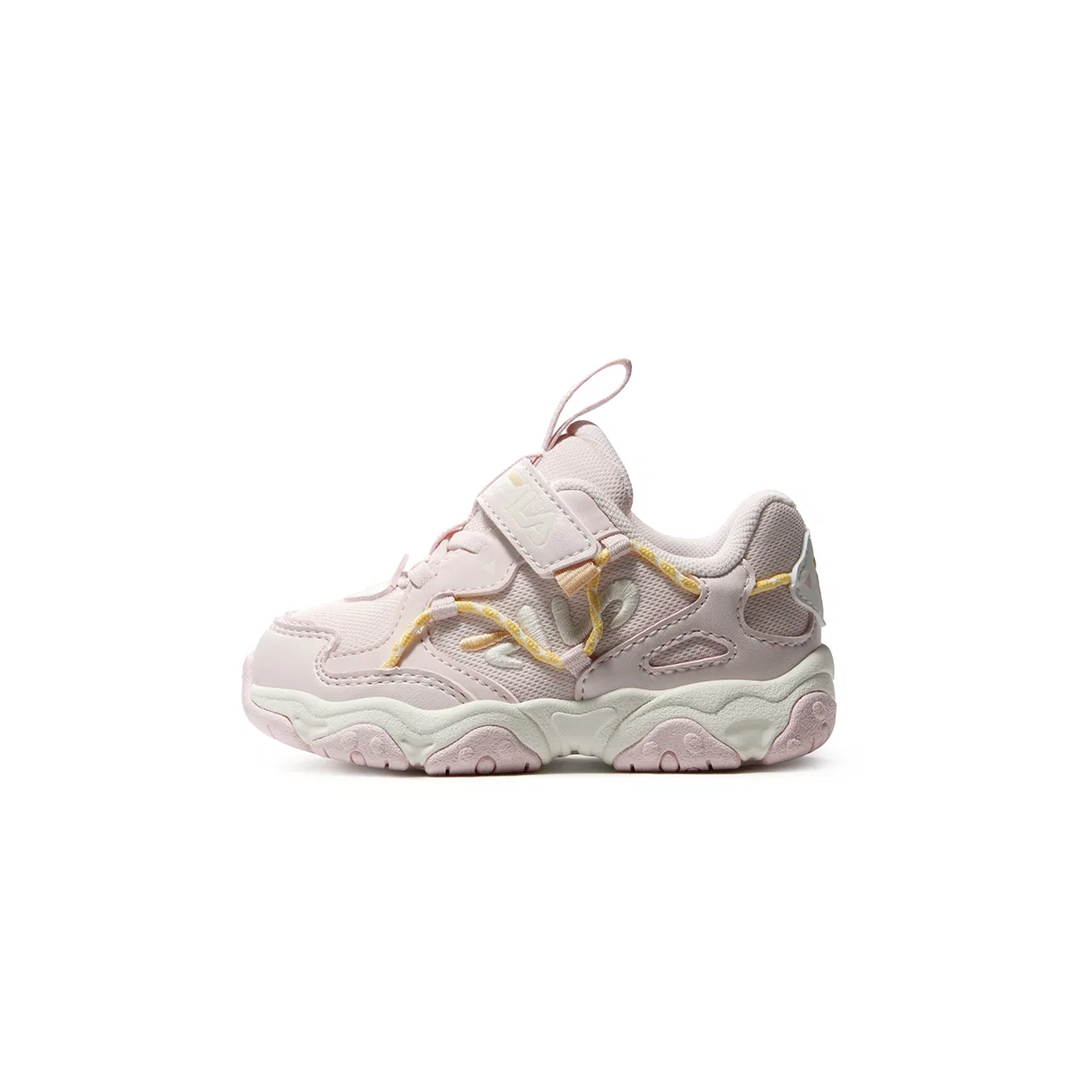 Детские кроссовки для малышей с закрытым носком Heritage FHT, FILA KIDS, Paradise Pink/Crystal Pink