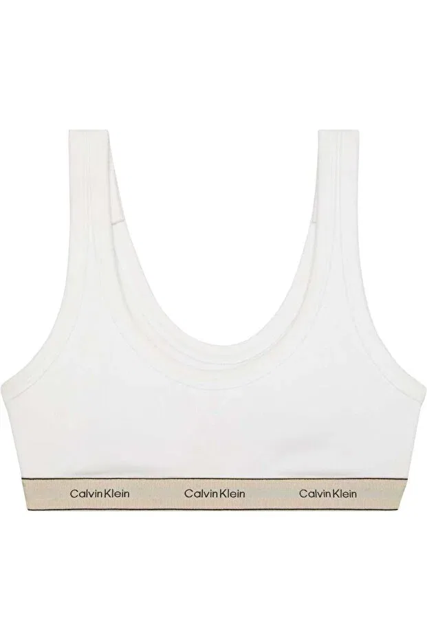 Женское бра без косточек Calvin Klein, White