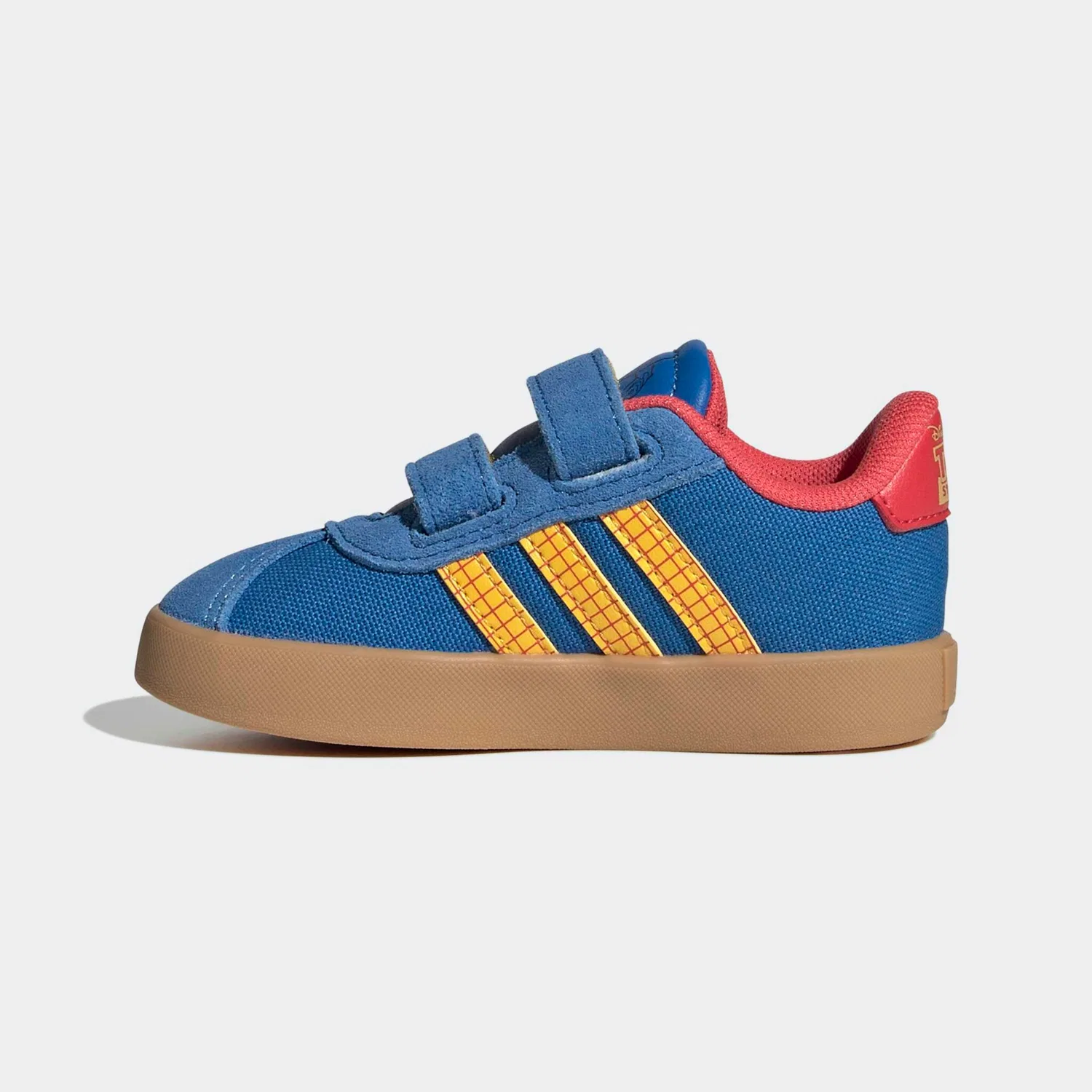 Детские кроссовки с персонажами Pixar Adidas Sportswear, Bright Royal/Bold Gold/Semi Lucid Red — фото 3