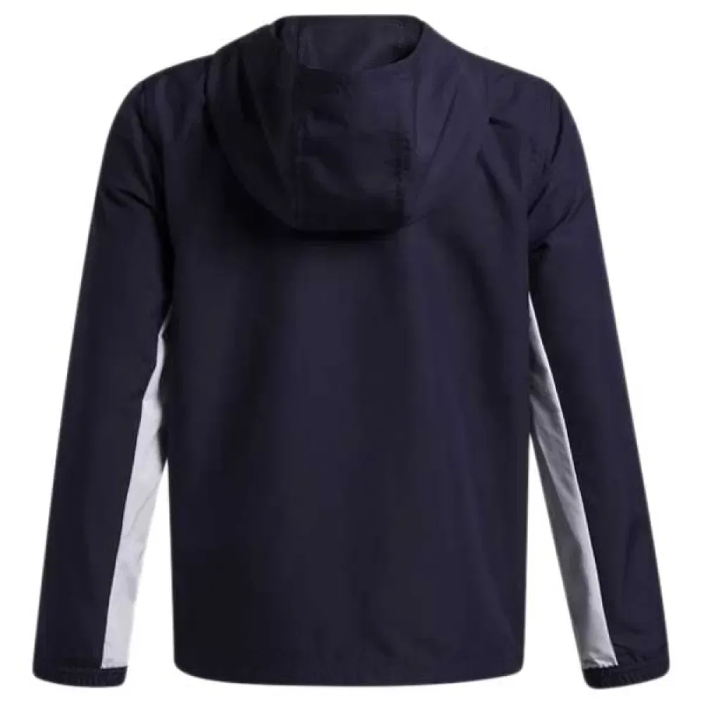 Детская куртка для мальчиков ветрозащитная Rival Woven Under armour, Blue — фото 4