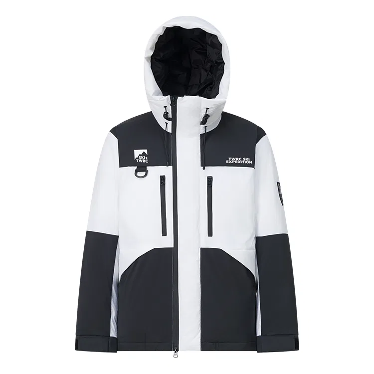 Детский пуховик с принтом Skating Collection Down Jacket Teenie Weenie Men, Snow Mountain White