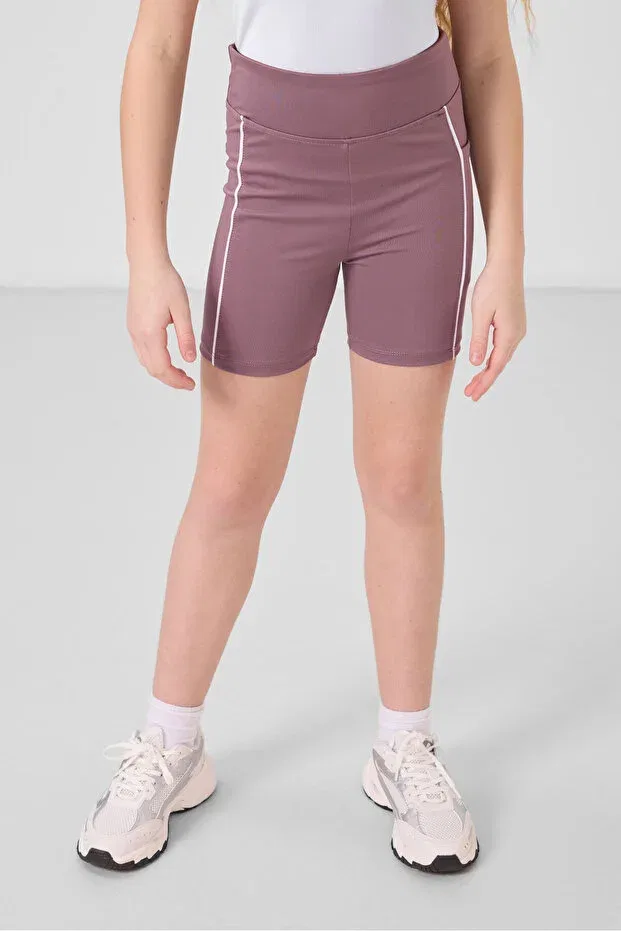 Детские лосины для девочек хлопковые Tommy Life, Dried Rose — фото 3